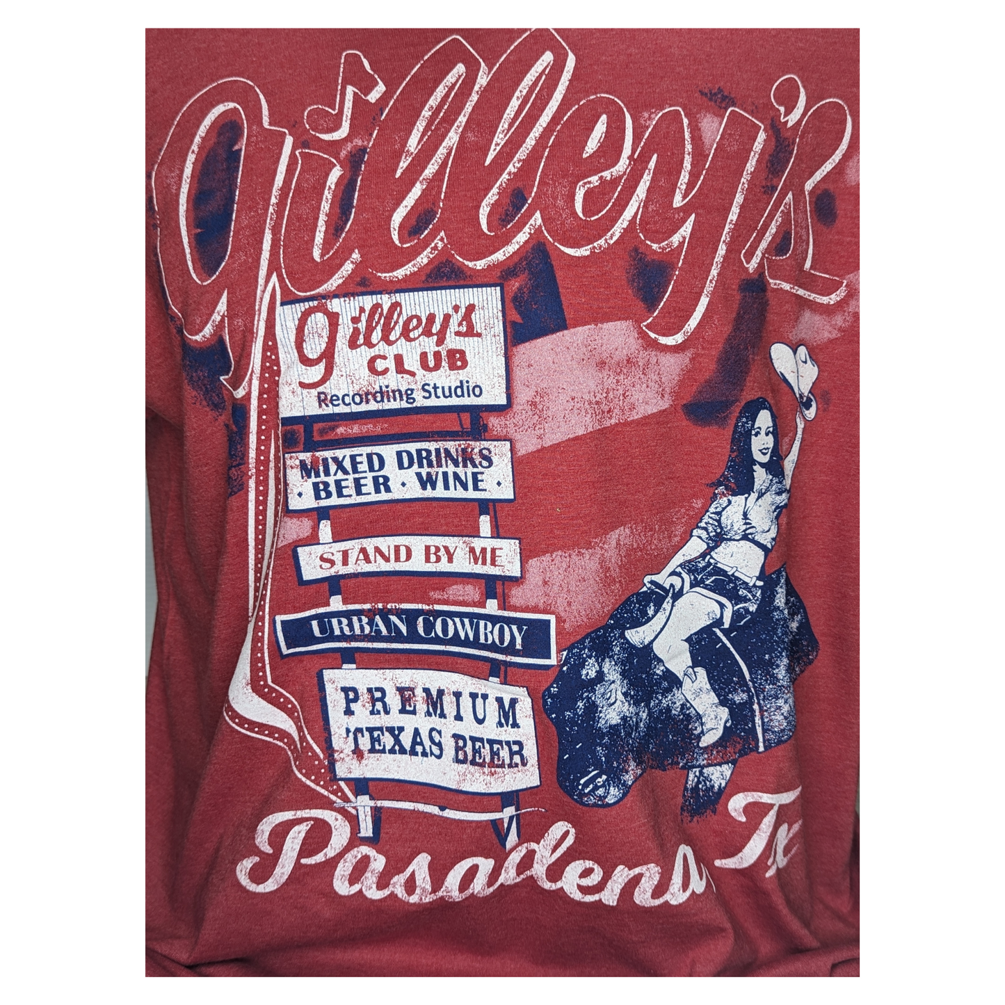 Gilley's Beer Sign Close Up Shirt