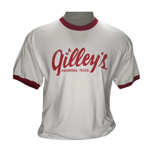 Gilley’s Classic Ringer Tee – Unisex Vintage Style
