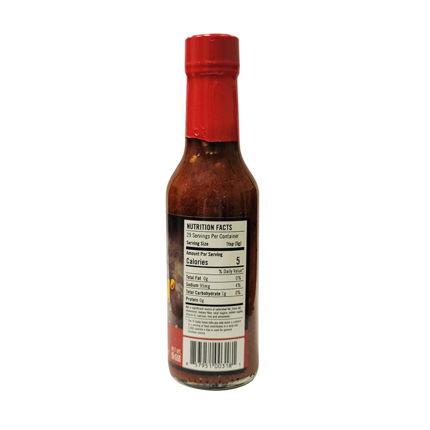 Gilley's Smokin' Hot Sauce Original Red Back