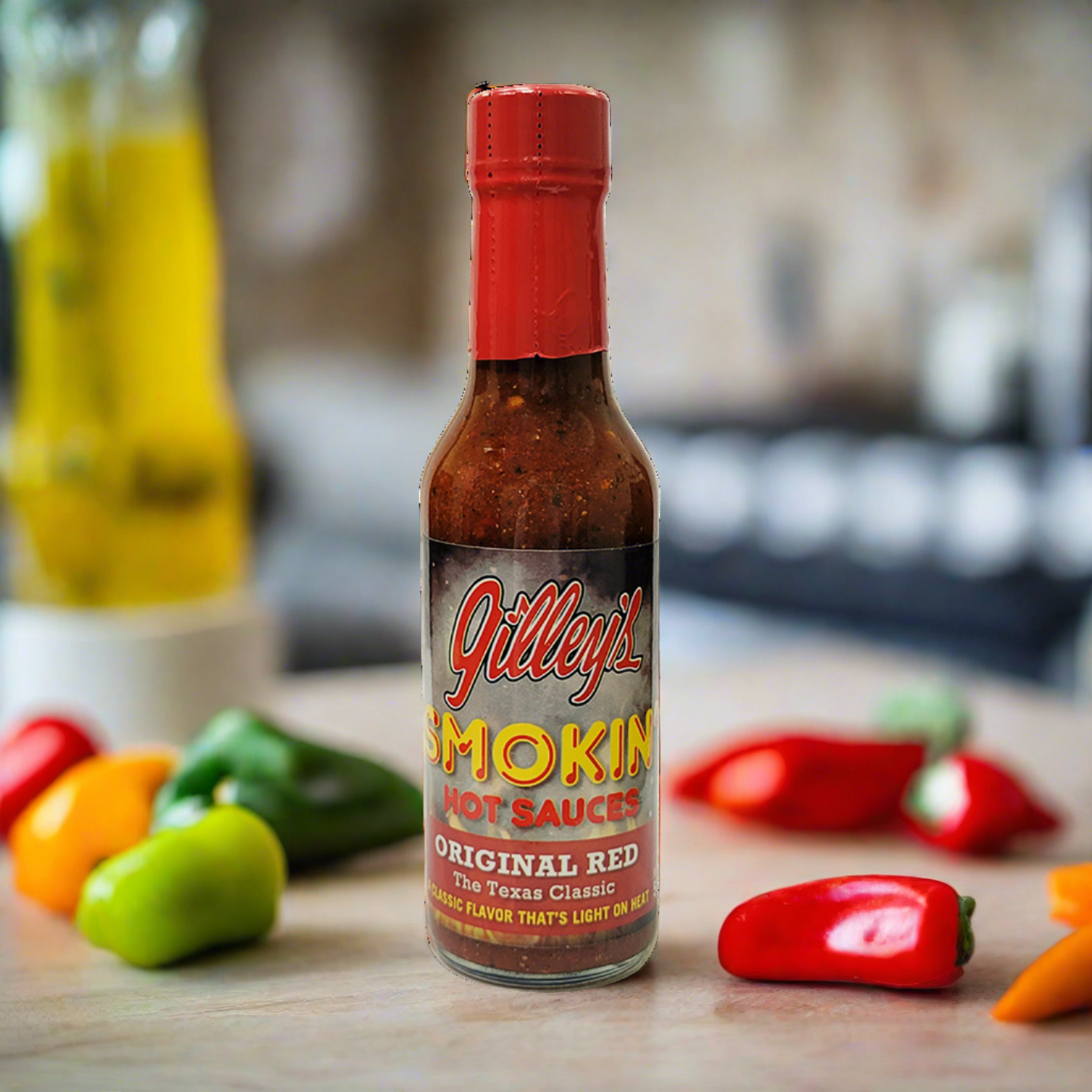 Gilley's Smokin' Hot Sauce Original Red