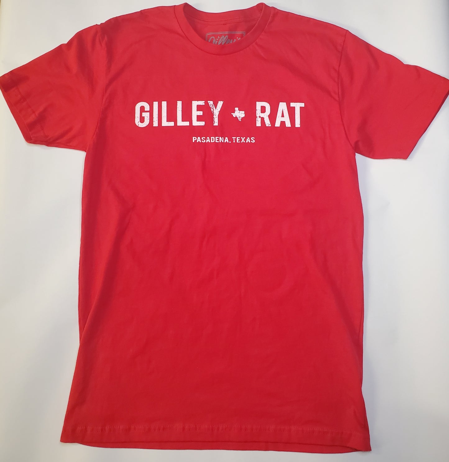 Gilley’s Original “Gilley Rats” Red Tee – Unisex