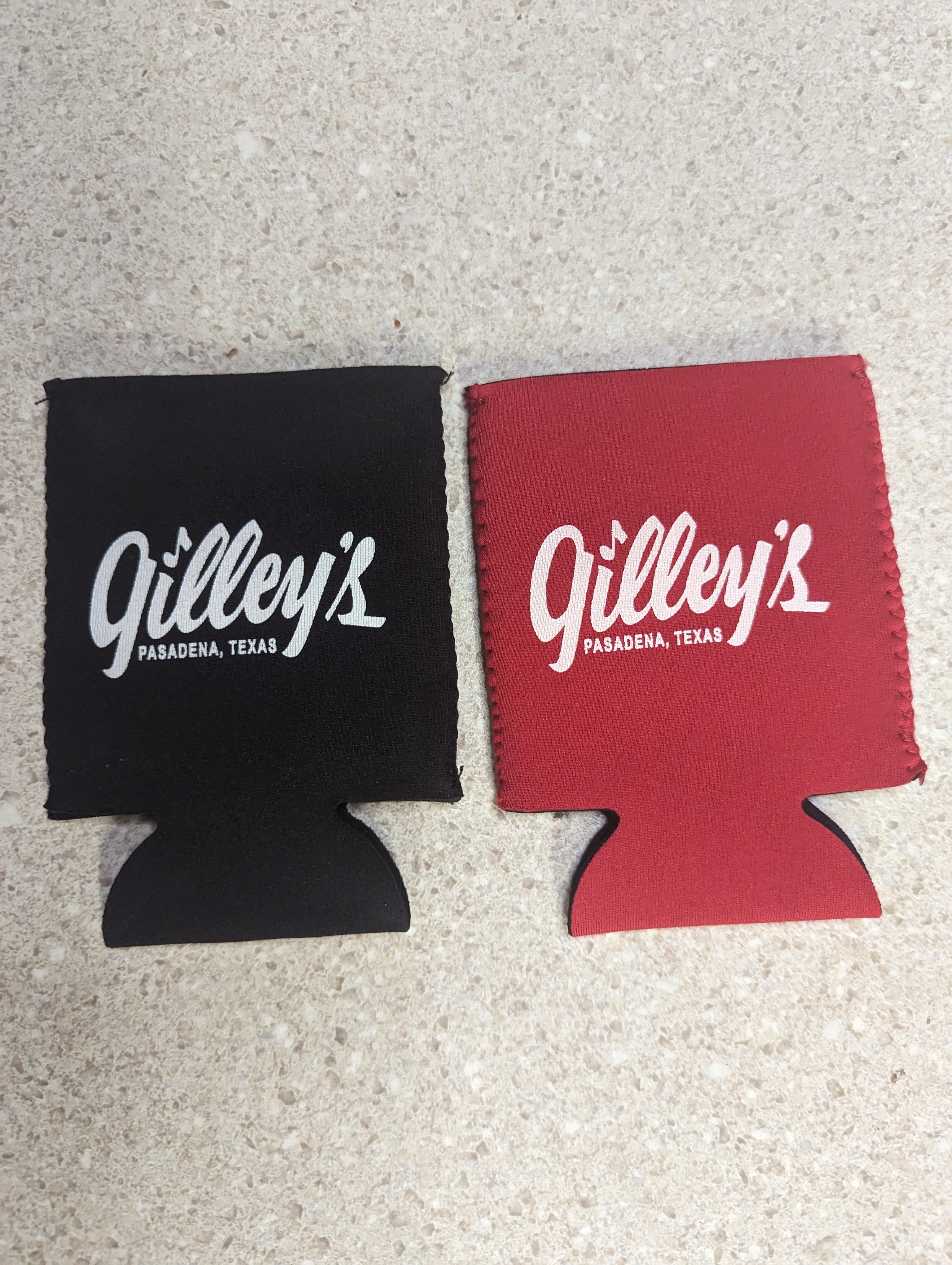 Enjoy Gilley's Beer Can Holder