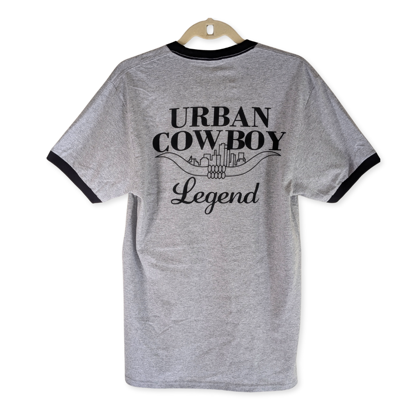 Gilley's Urban Cowboy Collection - Mickey Gilley Gray Unisex Shirt