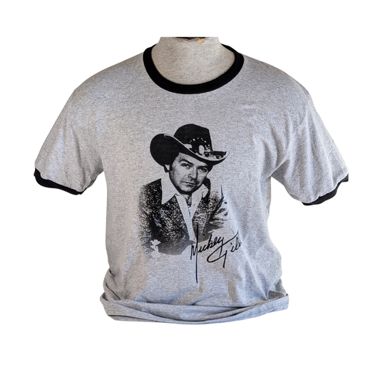 Gilley's Urban Cowboy Collection - Mickey Gilley Gray Unisex Shirt