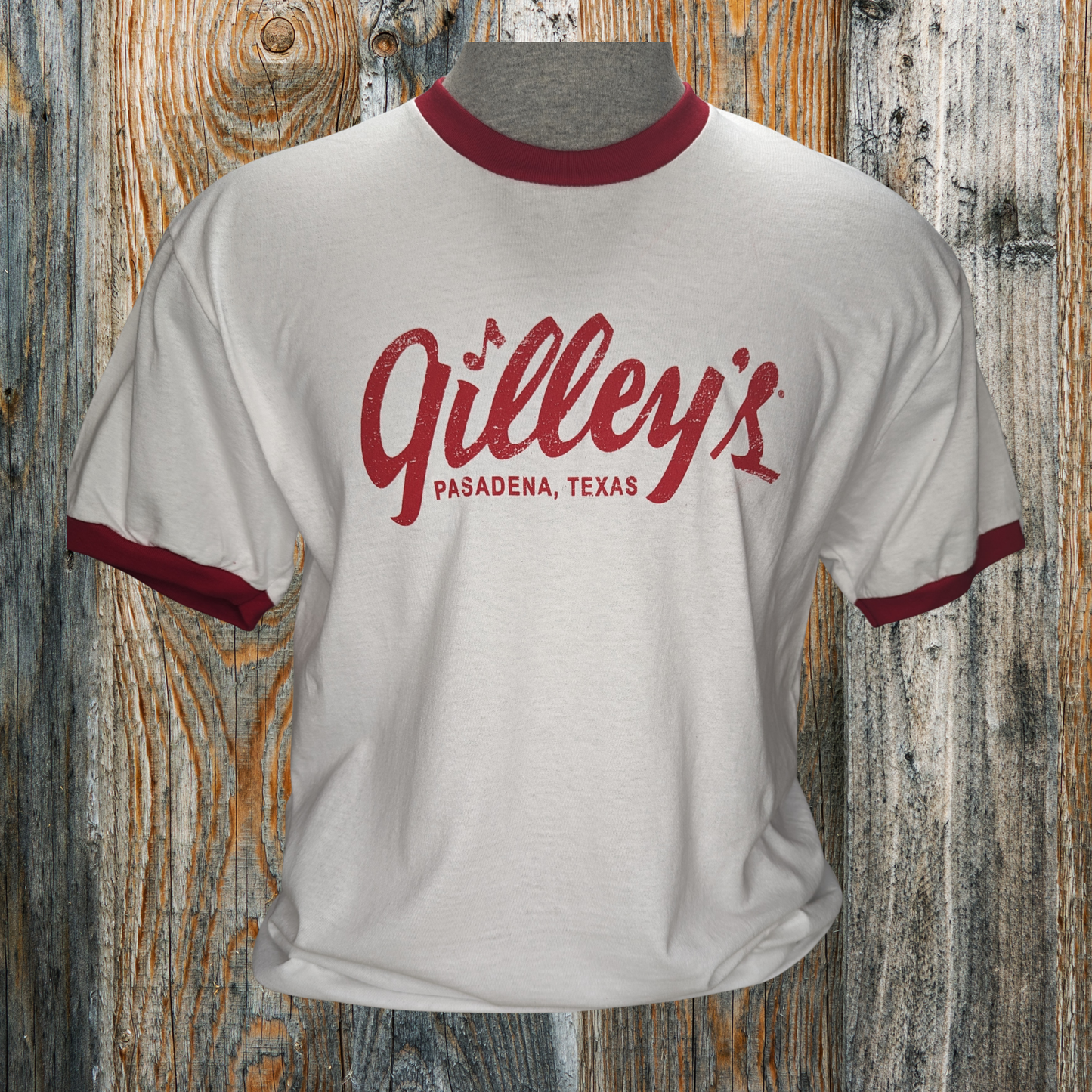 Gilley’s Classic Ringer Tee – Unisex Vintage Style