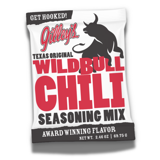 Gilley’s Wild Bull Chili – Texas Seasoning Mix (2.46 oz Packet)