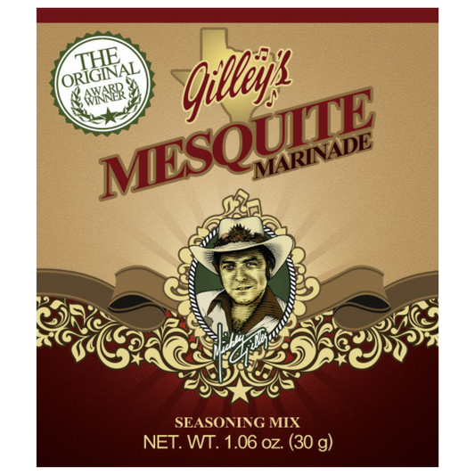 Gilley’s Mesquite Marinade – Smoky Texas Flavor (1.06 oz Packet)