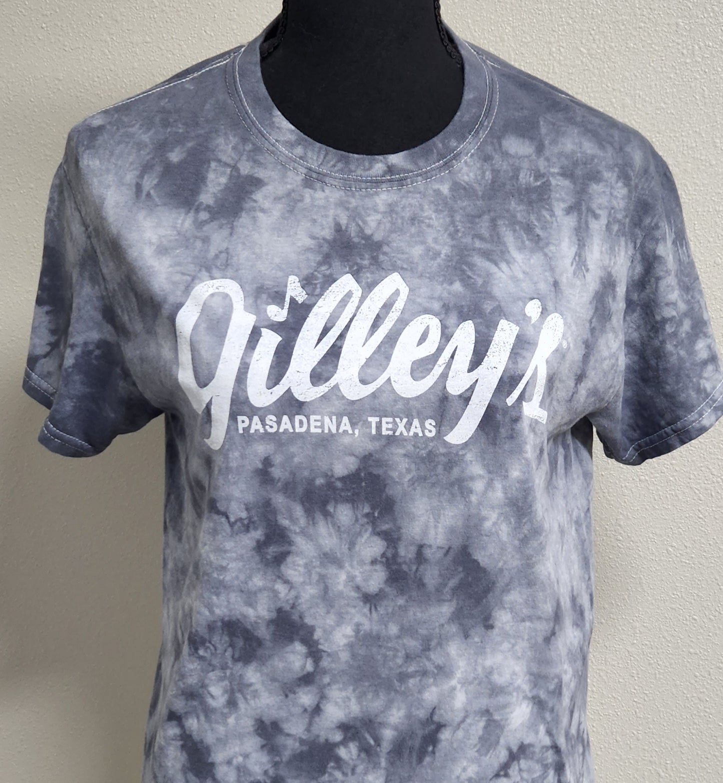 Gilley's Silver Tie Dye Shirt