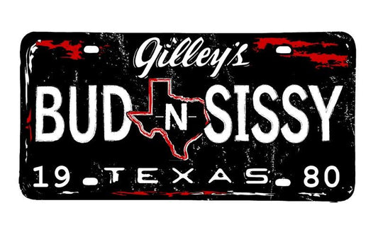 Bud n Sissy license plate